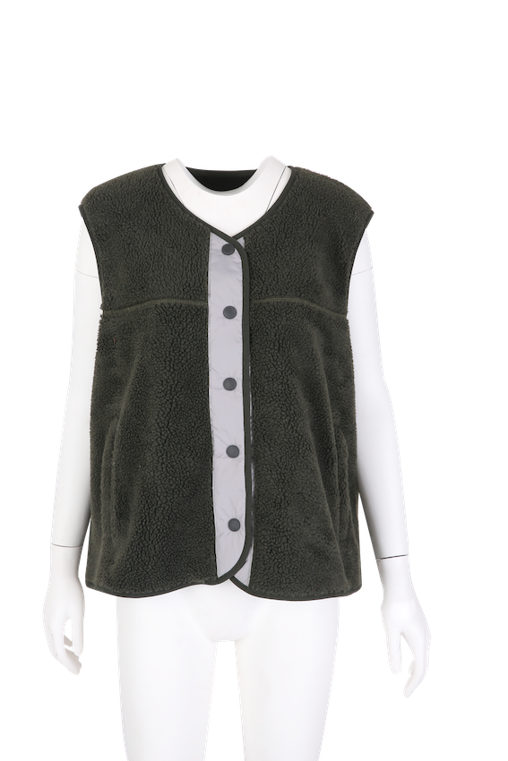 Lady's sherpa fleece top 206A9915